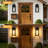 Outdoor Wall Sconce Lighting Fixtures, 2-Pack Modern Waterproof Exterior Lanterns For Front Porch, Patio, Garage And House With Wide-Angle Illumination And Easy Installation (Bulbs Not Included)
