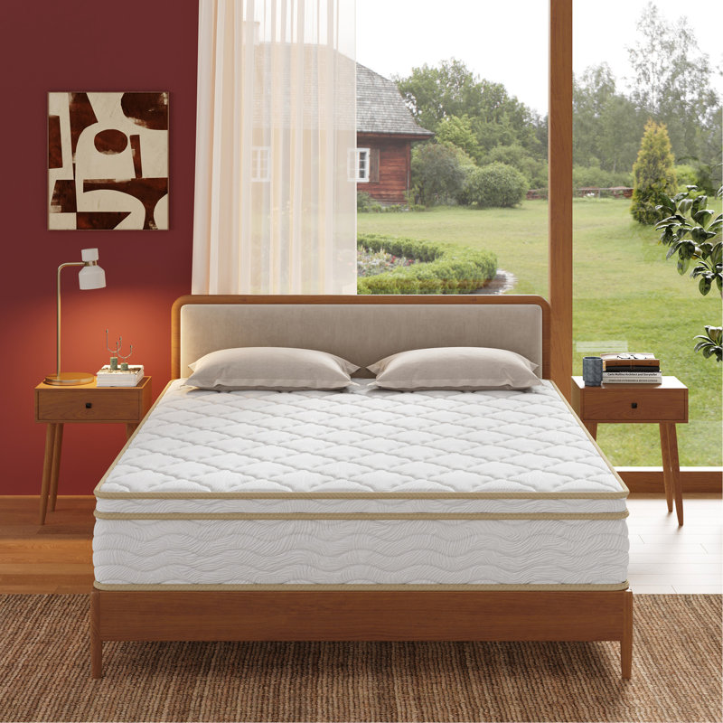 Grand matelas hybride 12 pouces