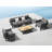 Teak 5 - Person Patio Conversation Set with Cushions-100830565