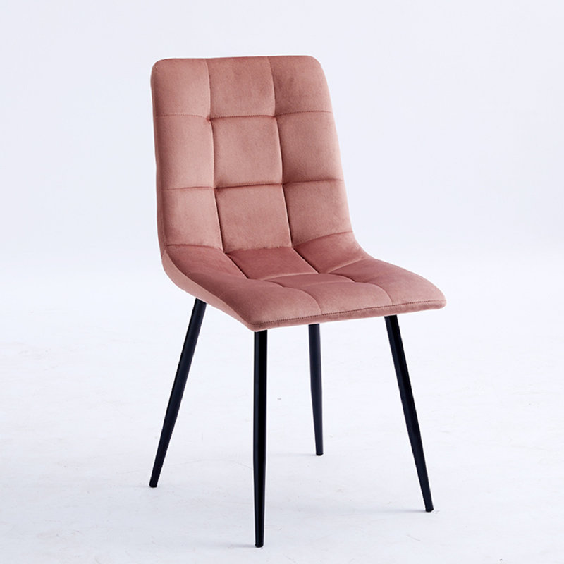 Ashanti 47cm H Upholstered Side Chair, Pink