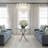 8-light Dimmable Tiered Crystal Chandelier