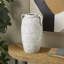 Cole And Ceramic Antique Style Textured Vase With Handles-1951355120