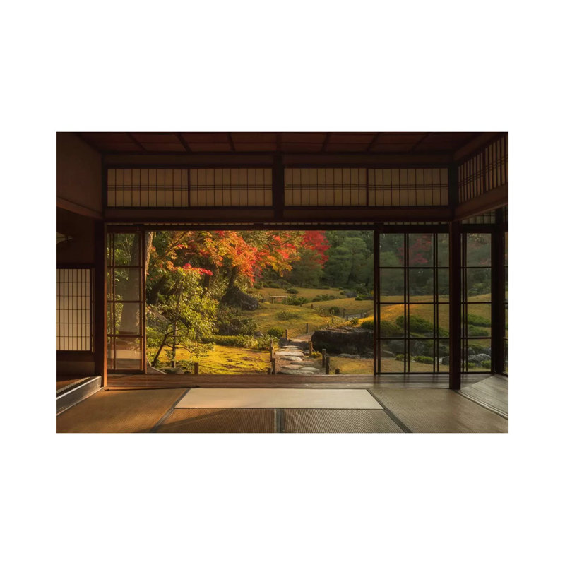 Autumn In Japan XIX by Daniel Kordan - Print on Canvas, Wrapped Canvas, 20.32 cm H x 30.48 cm W