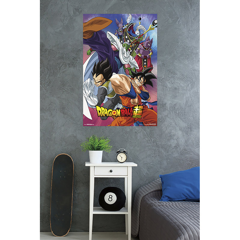 « dragon ball », impression sur papier super-group