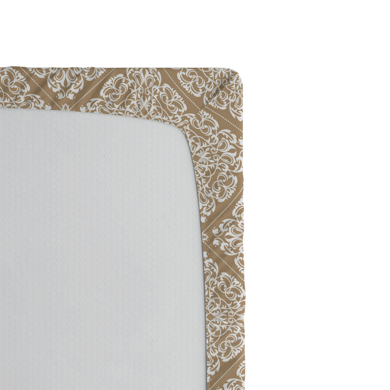 Drap-housse en damas Ambesonne, California King Fitted Sheet