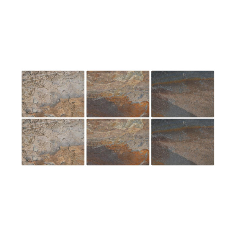 Portmeirion, Pimpernel, Placemats - Earth Slate, Earth