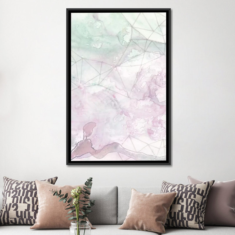 «Centauri I» par Renée Stramel, reproduction sur toile tendue sur châssis, H 26 po x l 18 po x P 1,5 po, Pas de tapis