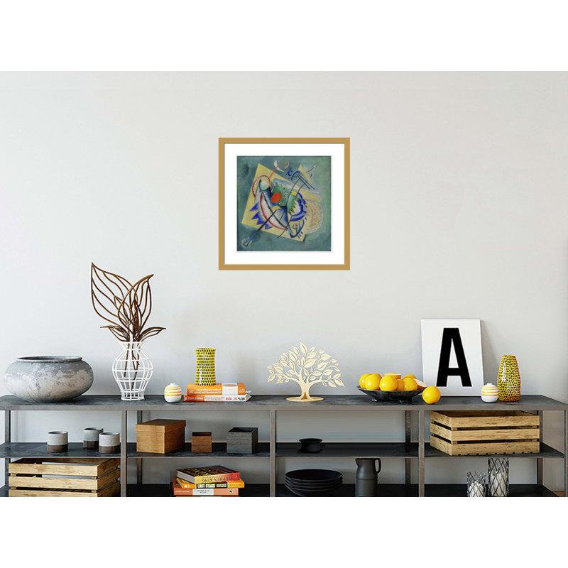 Ovale par Vassily Kandinsky - Impression giclée, H 20,88 po x l 29,5 po