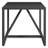 Strut Rectangular Metal Outdoor Coffee Table , 20'' in. W 20'' in. D-124930054-94576718