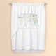 Sample Solid Textured Tier Window Curtain