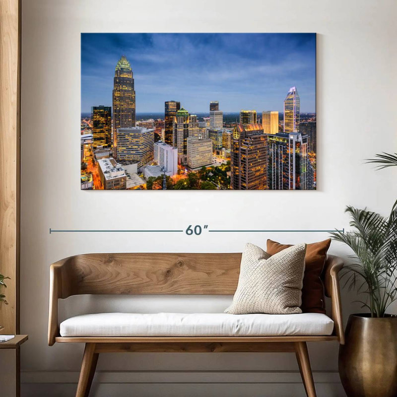 Hannes Charlotte Uptown Skyline, H 32 po x l 48 po