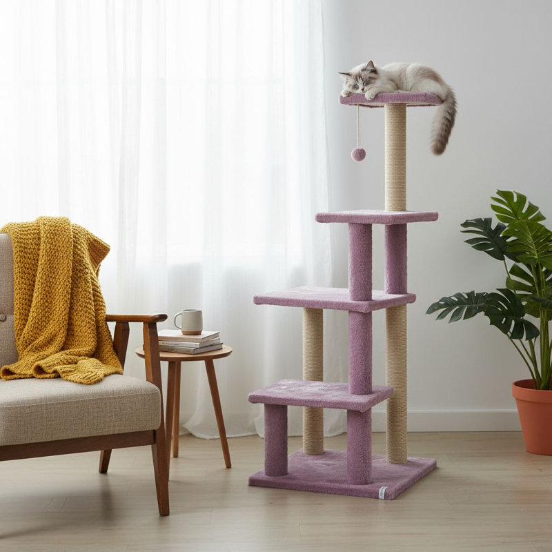 Grattoir pour chat, Vieux rose