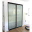 Cloisons 2 pièces en verre transparent - Portes coulissantes - Portes de placard-96872742-96872744