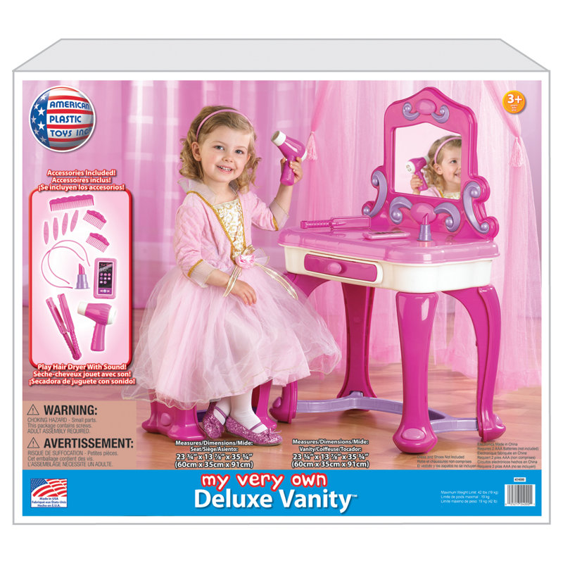 Khadijah Kids Vanity Set with Mirror
