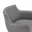 Krishaang Faux Leather Swivel Armchair-439816682