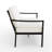 Martha Stewart Lily Pond All-Weather Steel Frame Patio Loveseat With Cushions