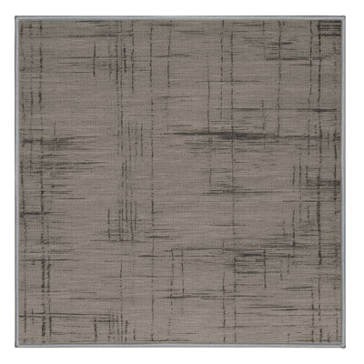 Tapis abstrait gris lavable à la machine
