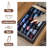 Sock Drawer Organizer Divider 2 Pack Socks Organizer With Lid 30 Cell Foldable Closet Sock Storage Divider Tie Storage Underwear Storage Boxes(Grey)