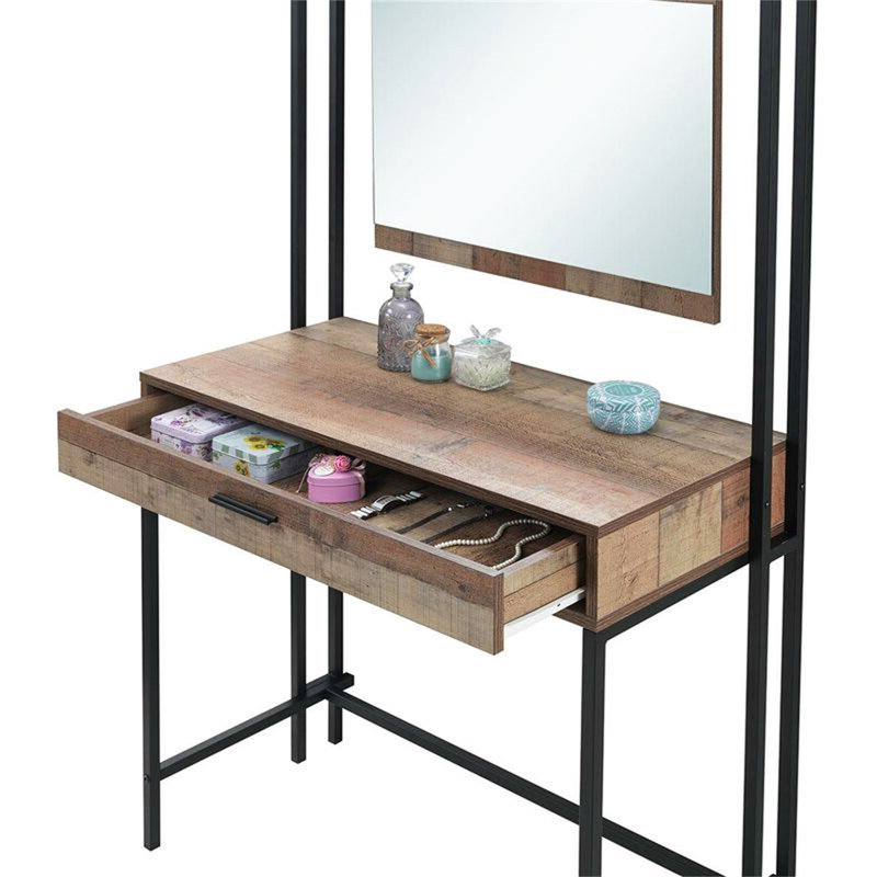 Aristes Dressing Table with Mirror