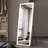LED Lighted Full Length Mirror with Stand Rectangle LED Wall Mirror-1987827614