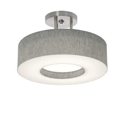 Montclair 1-Light 15" Semi Flush Mount
