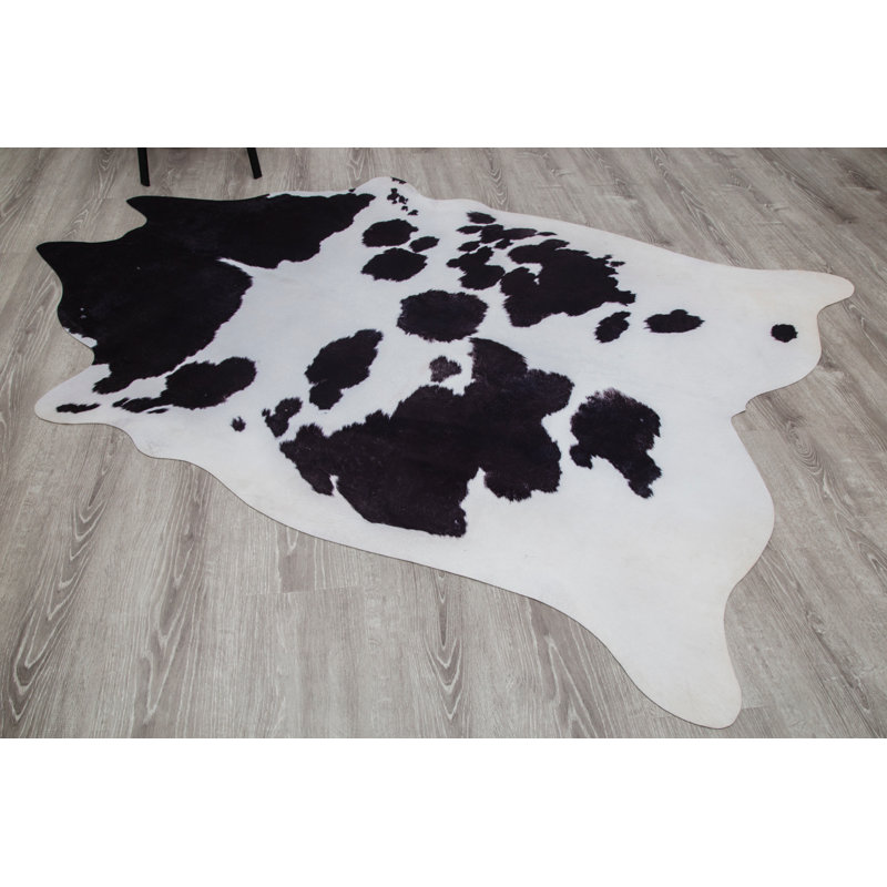 Tapis noir / blanc Wickersham