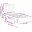 Bed Frame With Drawer Engineered Wood-408878954-408878950