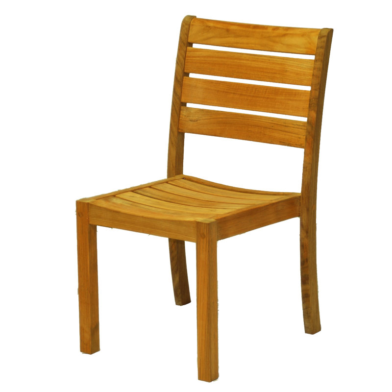 Sedona Teak Outdoor Stacking Patio Dining Chair