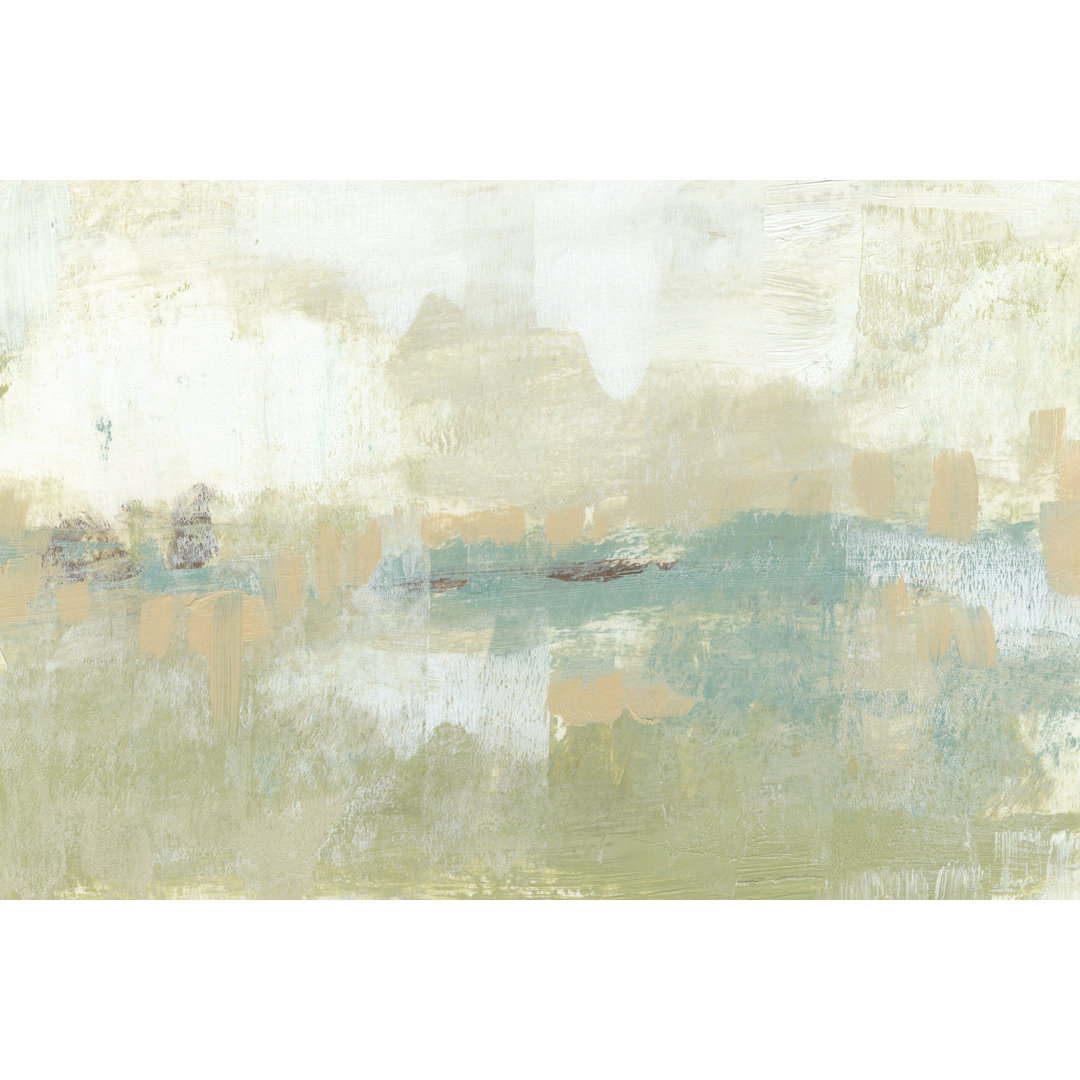 Pastel Landscape I - Wrapped Canvas Painting