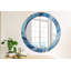 Huldar Glass Flat Wall Mirror
