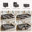 Kandle Upholstered Velvet Modular Sectional-1772855399