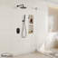 Système de douche mural 8 pouces