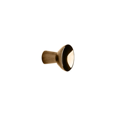 Brut Bronze Round Knob