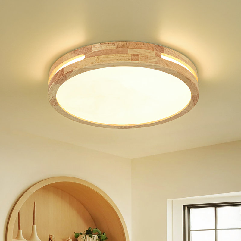 Plafonnier encastré rond Nordic Dimmable
