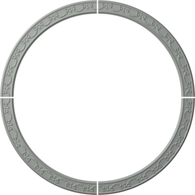 63"OD x 54 1/4"ID x 4 3/8"W x 3/4"P Federal Ceiling Ring Kit