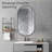 Settimia Metal Flat Wall Mirror-427940348-427940347