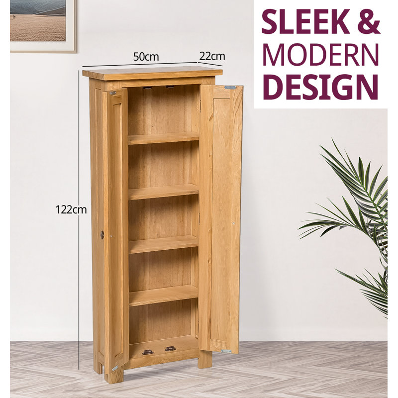 Farris 122cm H Media Shelves