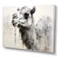 Minimalisme monochrome chameau sur toile-300177238-475528357