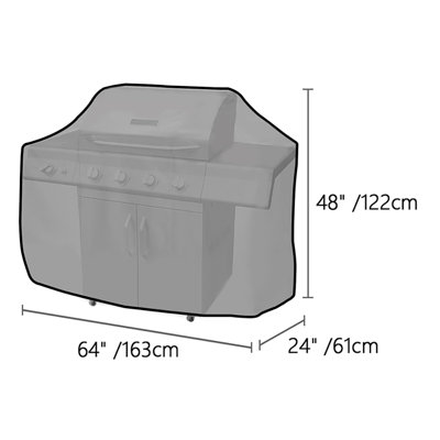 Living And Home 163cm W x 61cm D Grill Cover