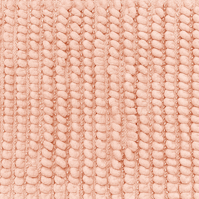 Moonya Rectangle Sparkle Bobble Bath Mat, Blush