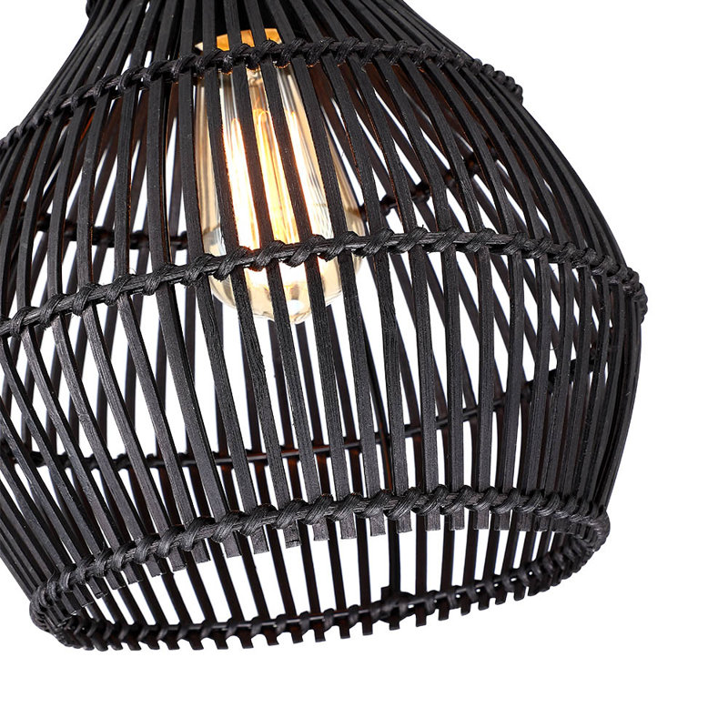 Mini-luminaire suspendu Yingst Eclectic Natural