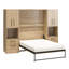 Lit escamotable avec 2 armoires de rangement Holly Hills-98381973
