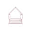 Lit double pour plancher en bois d'hévéa rose Inspirit l 60,2 po x P 77,2 po x H 72,2 po Inspirit-1159457583-1159457581