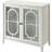 Console Table With 2 Door Cabinetry - Organizes Efficiently Compartment Keeps Items Organized