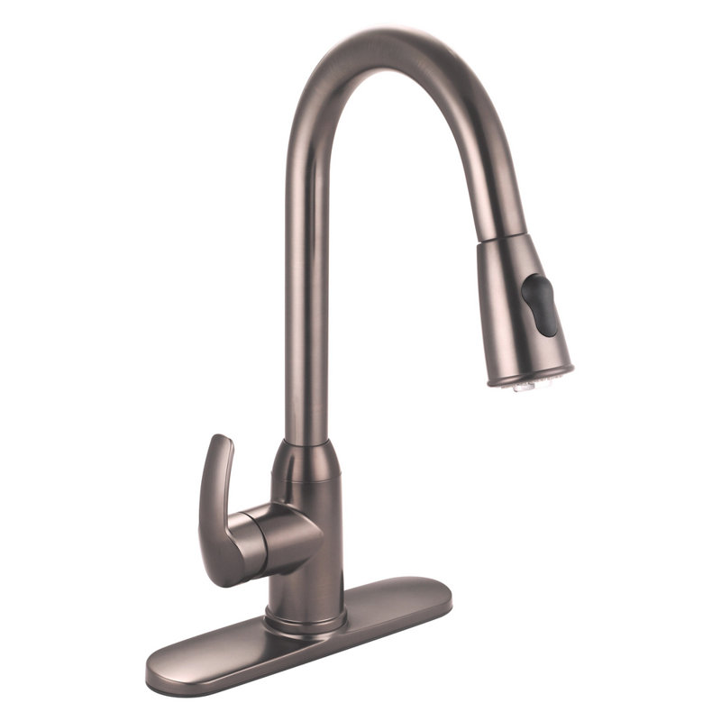 Banner Faucets Castille Pull Down Kitchen Faucet, Oil Rubbed Bronze