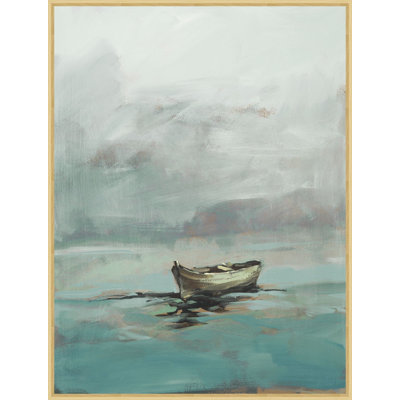 Summertime At The Lake 1 Print by Art House Studios