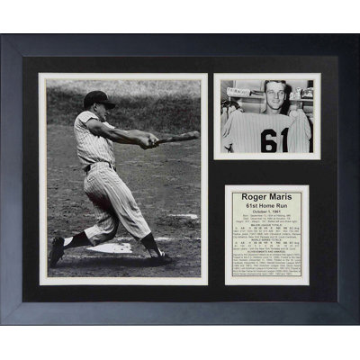 Souvenirs encadrée roger maris 61st hr