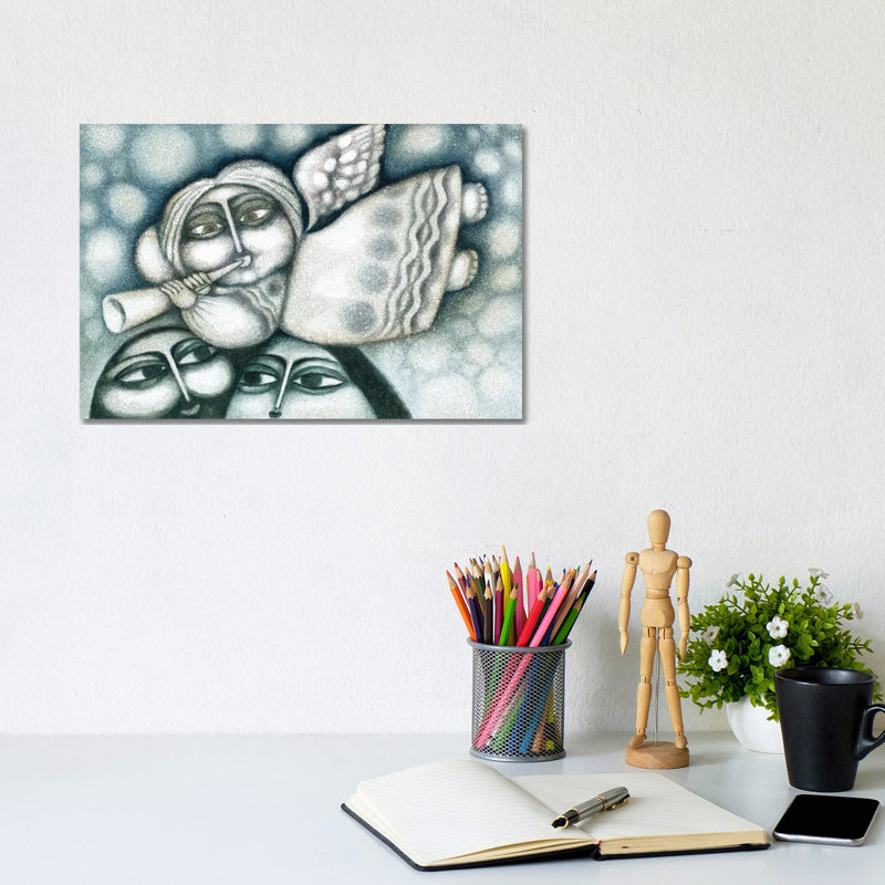 Angels by Art Mirano - Wrapped Canvas Gallery-Wrapped Canvas Giclée, 20.32 cm H x 30.48 cm W