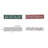 Rect. Table Block With Text - Set Of 4