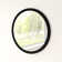 Tabatha Wood Flat Wall Mirror
